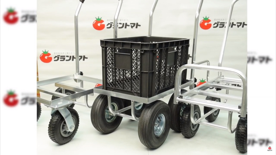 ハラックス 愛菜号 アルミ製 ハウスカー(タイヤ幅調整タイプ) CH-1400